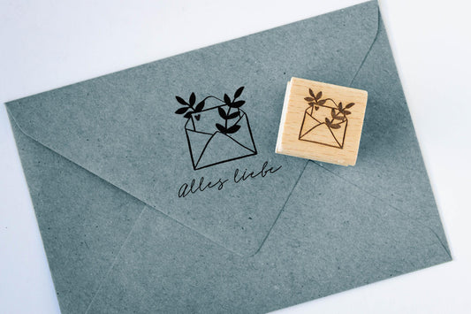 Briefumschlag Stempel Post Brief Botschaft Karte Geschenk Geburtstag Briefumschlag Geschenkpapier Für dich Nachricht HS115