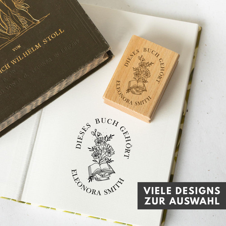 Ex-Libris-Stempel von Kreativpünktchen