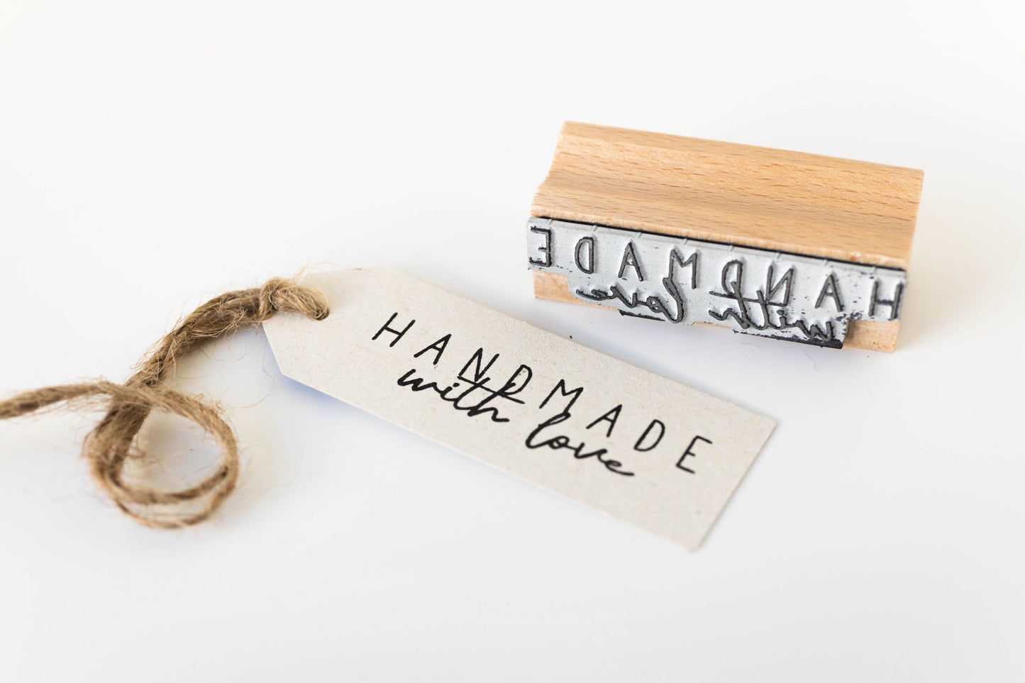 Stempel Handmade, Made with love Stempel, Handmadestempel für Selbstgemachtes, Mit Liebe selbstgemacht Stempel, Stempel Handgemacht HS007