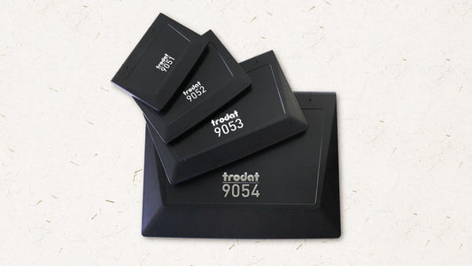 Stempelkissen Trodat 9051, 9052, 9053, 9054, Stempelkissen schwarz, Stempelkissen farbig, Stempelkissen Textil, Stempelfarbe SK001
