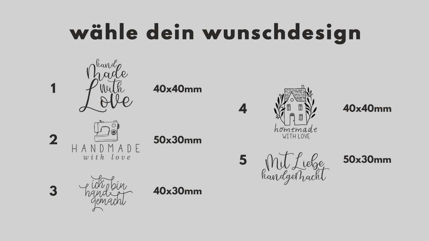 Stempel Handmade, Made with love Stempel, Handmadestempel für Selbstgemachtes, Mit Liebe selbstgemacht Stempel, Stempel Handgemacht HS006