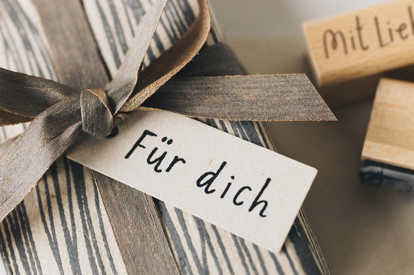 3er Stempelset Herzensbotschaft, Stempel Für dich, Stempel Von Herzen, Stempel Mit Liebe, Stempel Geschenk, Stempel Selbstgemacht  HS010