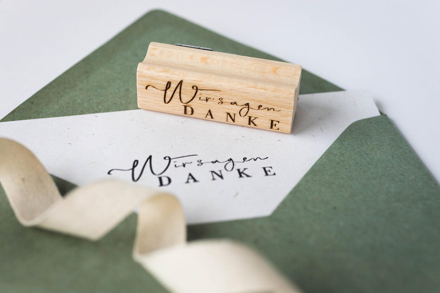 Wir sagen Danke Stempel Hochzeit, Dankeskarte Stempel, Dankesbrief Stempel, Danke Briefumschlag, Hochzeit Stempel, Hochzeitseinladung HS041