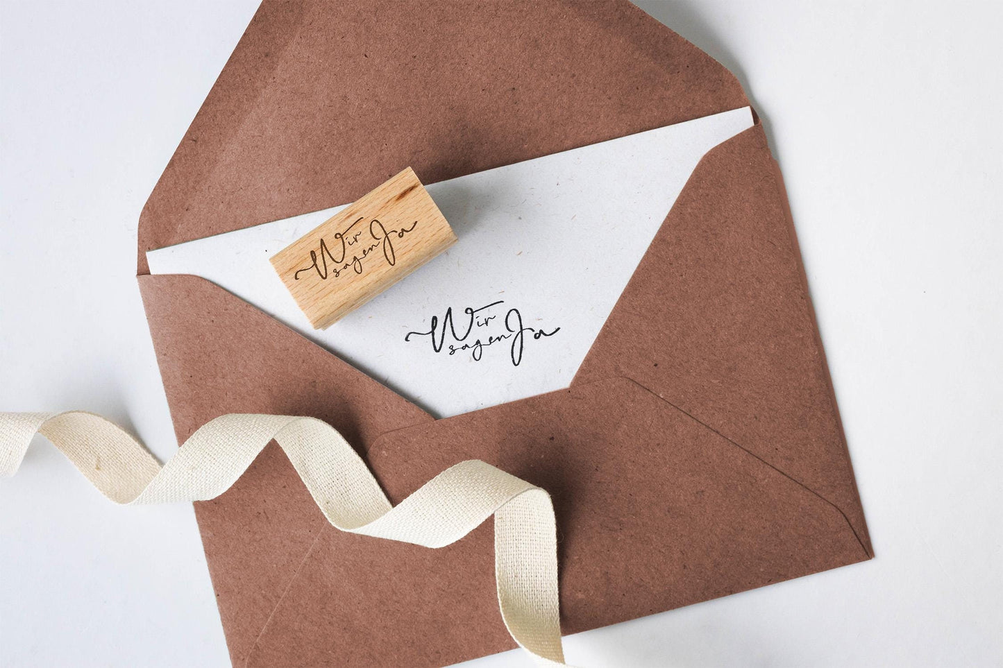 Wir sagen Ja Stempel, Hochzeit Stempel, We do, Hochzeitseinladung, Hochzeit Briefumschlag Stempel, Hochzeit DIY, Hochzeitseinladung HS042