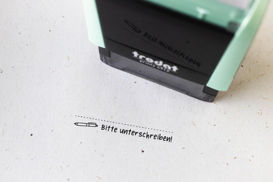Bitte Unterschreiben Unterschrift Stempel Lehrer Schule Grundschullehrer Arbeiten Korrektur Eltern Hausaufgaben Rückmeldung Printy4912 PR007