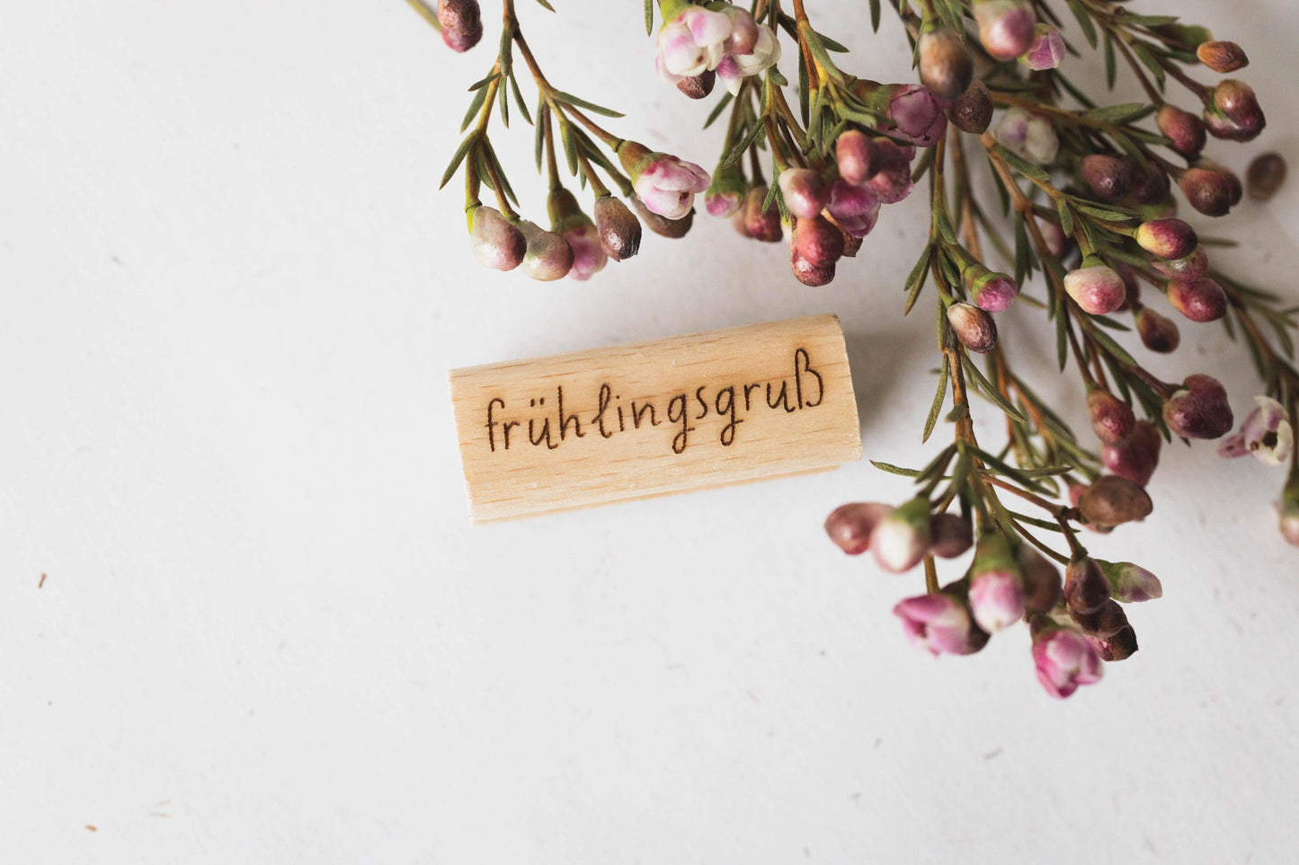 Frühlingsgruß Stempel, Frühling Stempel, Stempel, Frühlingsgrüße, Liebe Grüße, Karte Stempel, Grußkarte, Ostern, HS074