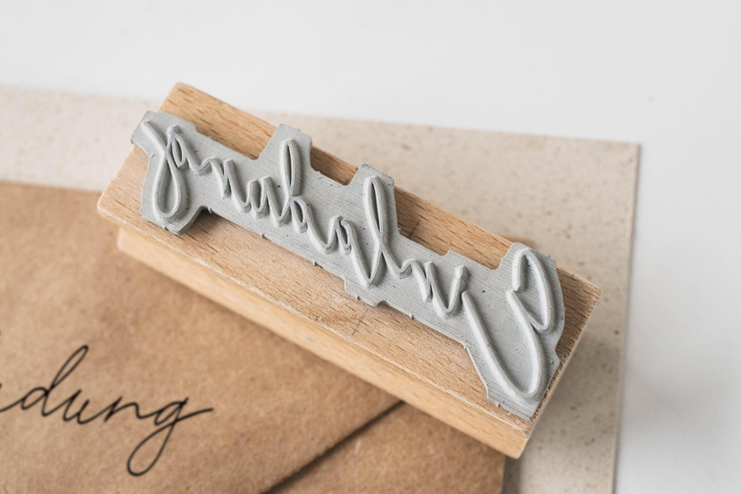 Einladung Stempel, Grußkarte Stempel, Hochzeitseinladung, Liebe Grüße, Einladungskarte Stempel, Du bist eingeladen Herzliche Einladung HS075