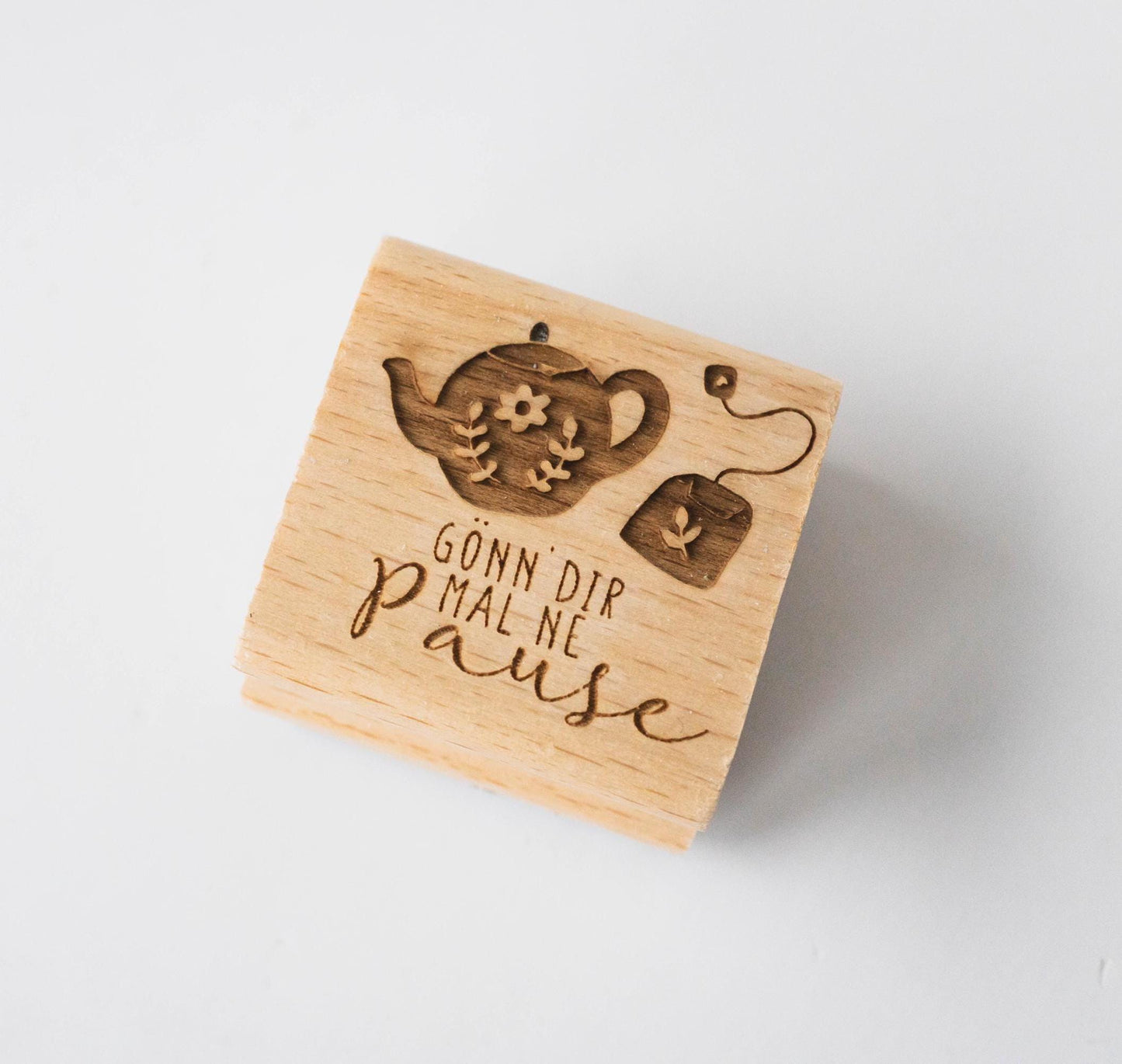 Gönn dir mal ne Pause Stempel, DIY Geschenkanhänger, Liebe Grüße, Karte Stempel, Grußkarte, Geschenk Stempel, Bullet Journal Stempel HS085