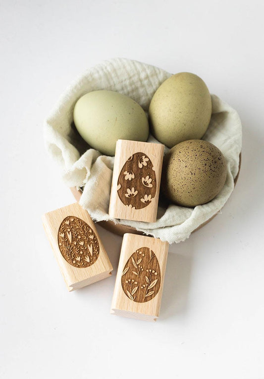 Osterei Stempel Set, Ostern Stempel, Oster Geschenke DIY, Basteln Ostern, Frühling Stempel, Basteln Frühling, Ostermotive HS088