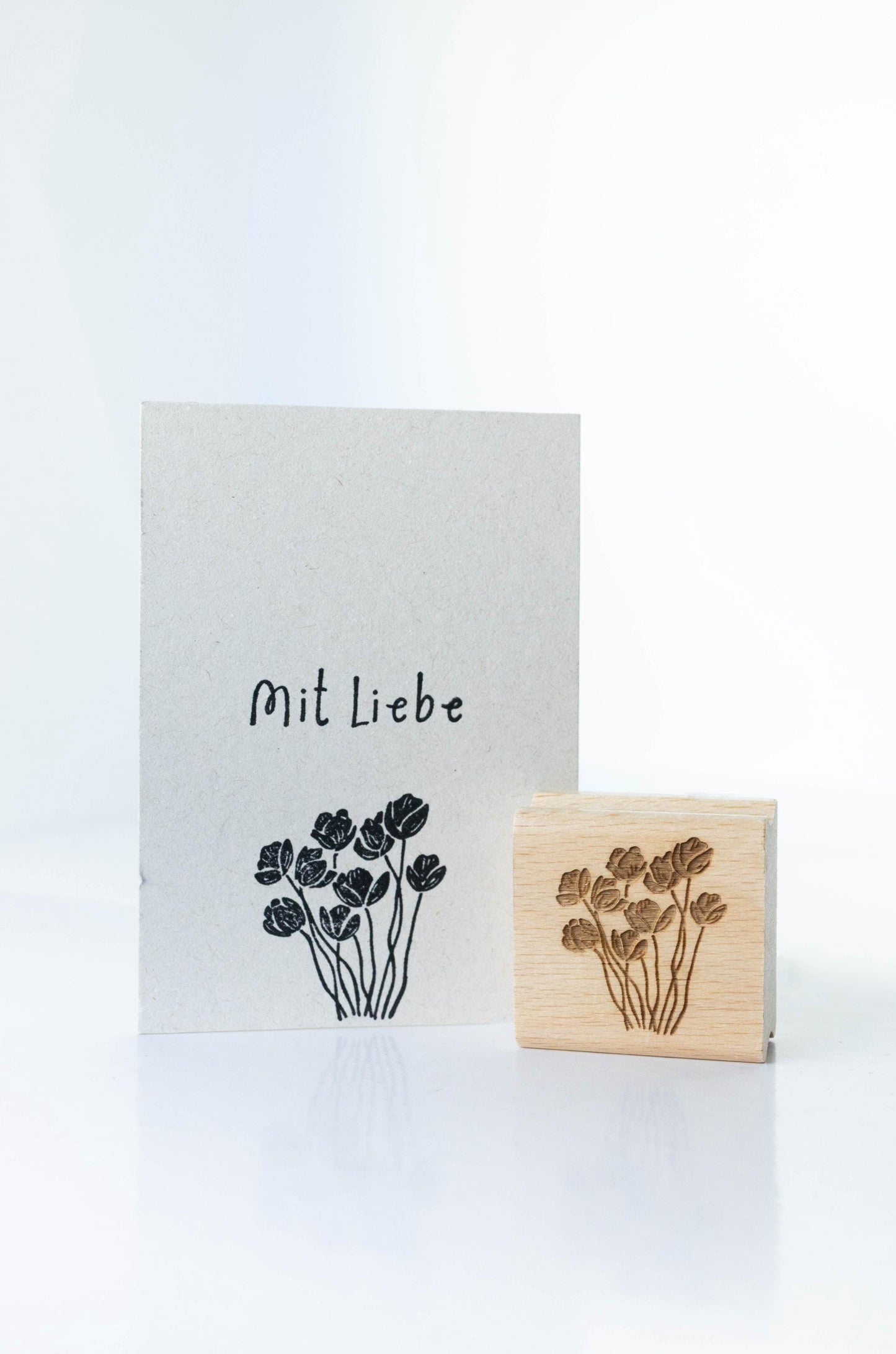 Tulpen Stempel, Blumen Frühblüher Garten Stempel, Scandi,  DIY, Basteln, Frühling Stempel, Basteln, Naturmotiv, Natur, Zweige, Blätter HS113