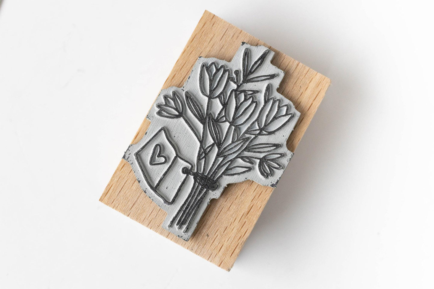 Stempel Blumen Blumenstrauß 3 Zweige, Motivstempel, Stempel Frühling, Natur, Stempel Kranz Scrapbooking Stempel Journal Karte Stempel HS099