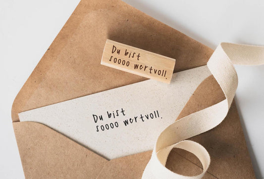 Du bist so wertvoll, Alles Gute Geburtstag Stempel, Liebe Grüße, Karte Stempel, Grußkarte, Geschenk Stempel, Wertvoll Stempel, HS102