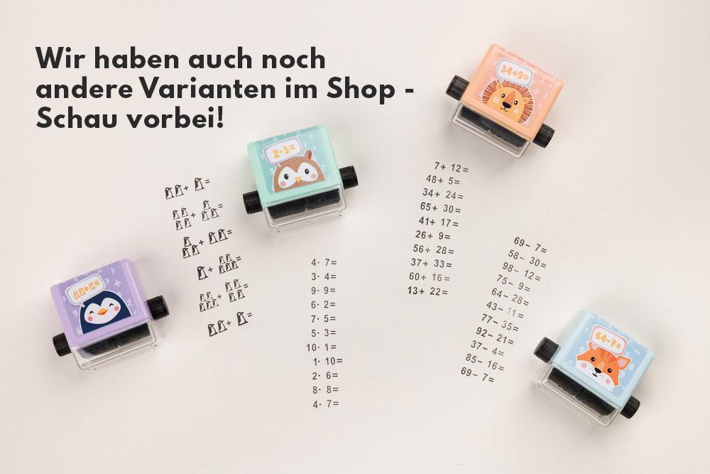 Lehrerstempel Trodat Rechenrally Stempel Rechenaufgabe Plus Plusrechnung Matheaufgaben Mathe Grundschule Rechnen Rollstempel PR012