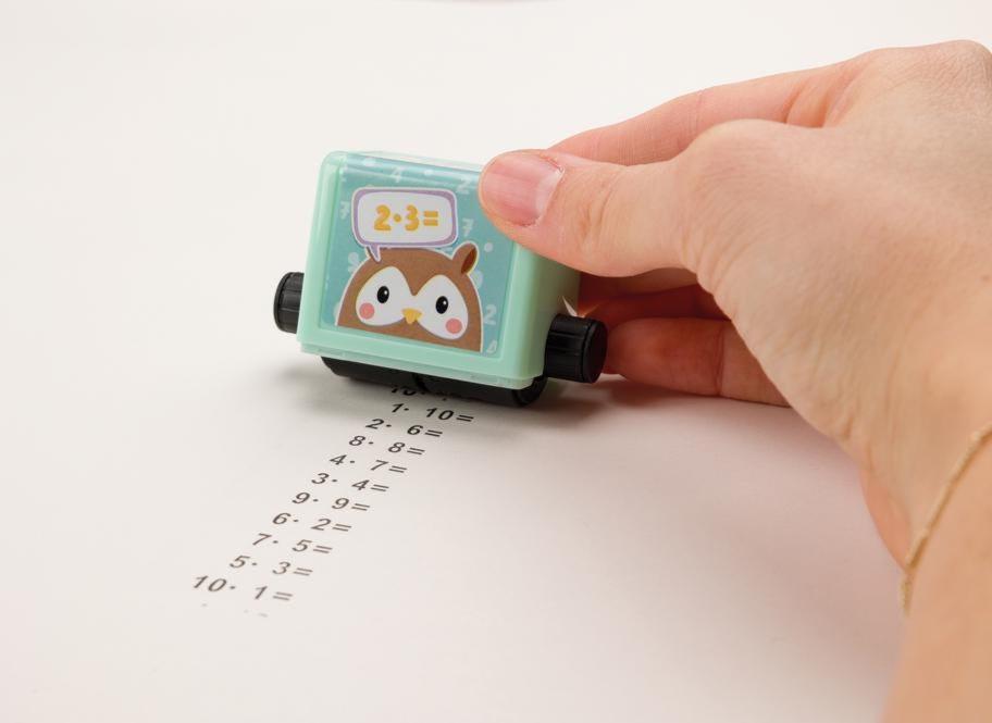 Lehrerstempel Trodat Rechenrally Stempel Rechenaufgabe Multiplikation Malrechnung Matheaufgaben Mathe Grundschule Rechnen Rollstempel PR011