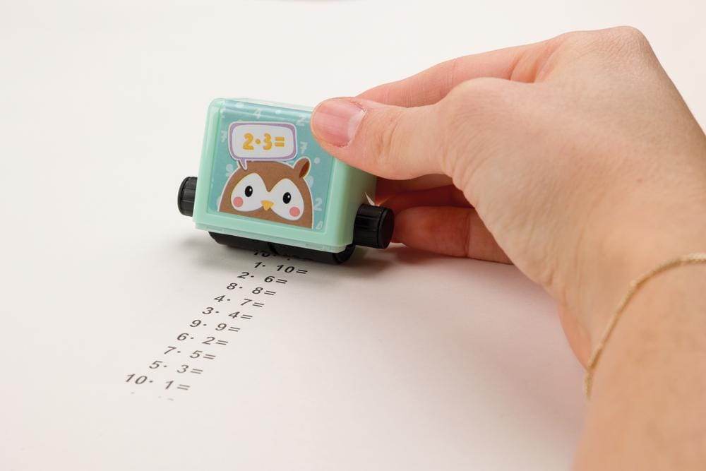Lehrerstempel Trodat Rechenrally Stempel Set Rechenaufgabe Plus Minus Rechnung Matheaufgaben Mathe Grundschule Rechnen Rollstempel PR013