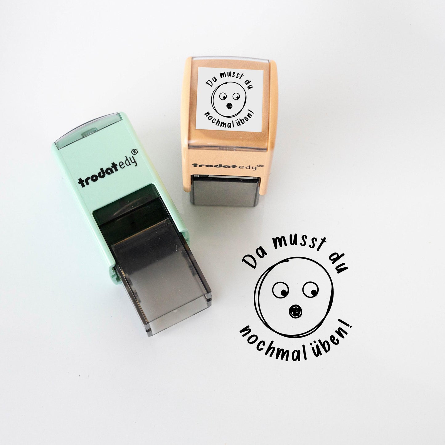 Lehrerstempel Da musst du nochmal üben Motivation, Schule, Belohnungsstempel, Grundschule Note Stempel Bewertung Hausaufgabe Schule PR017