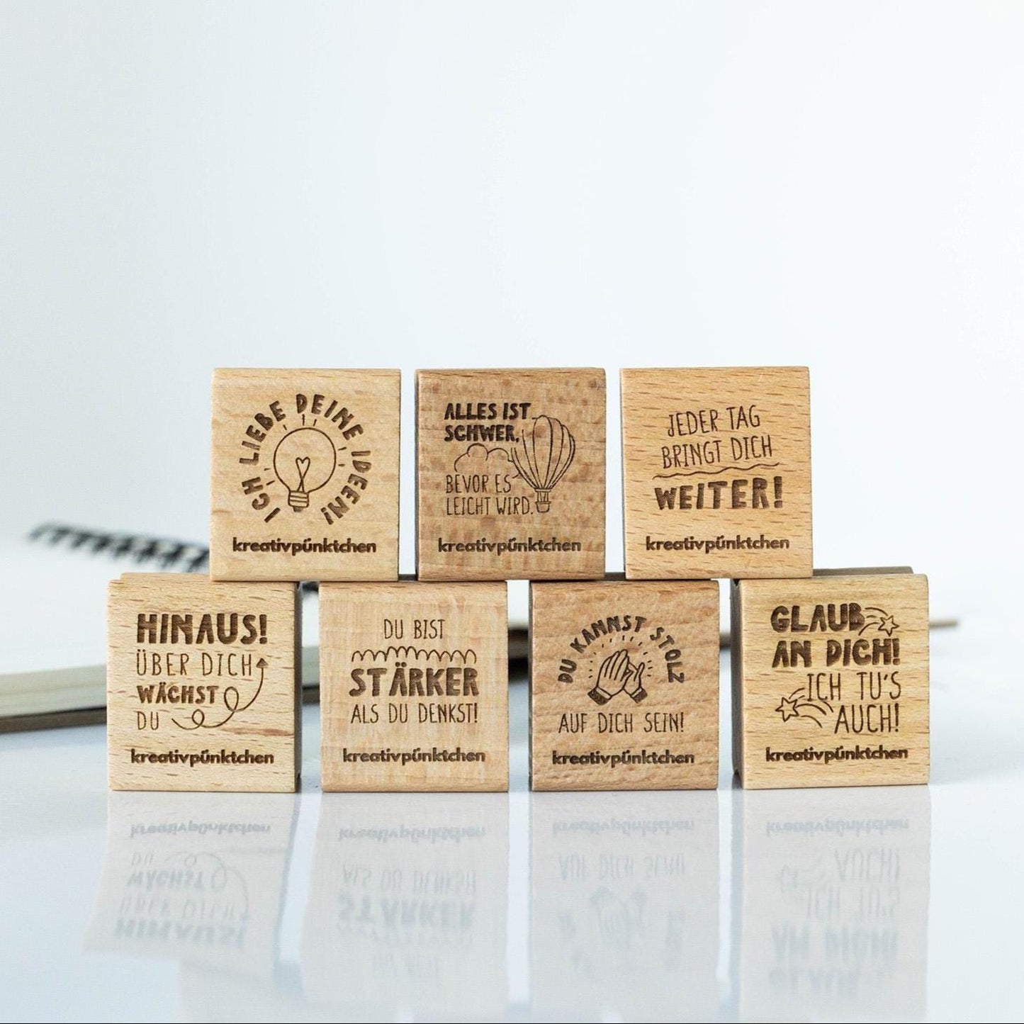 Lehrerstempel Growth Mindset Set A, Motivationsstempel, Schule, Belohnungsstempel, Grundschule , Gut gemacht Bewertung positiv Note HS123