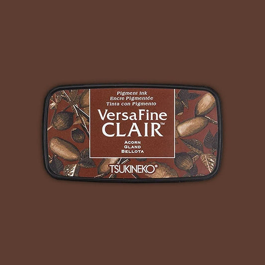 Stempelkissen Versa Fine Clair Acorn Nussbraun Rotbraun Dunkelbraun Braun Schokobraun