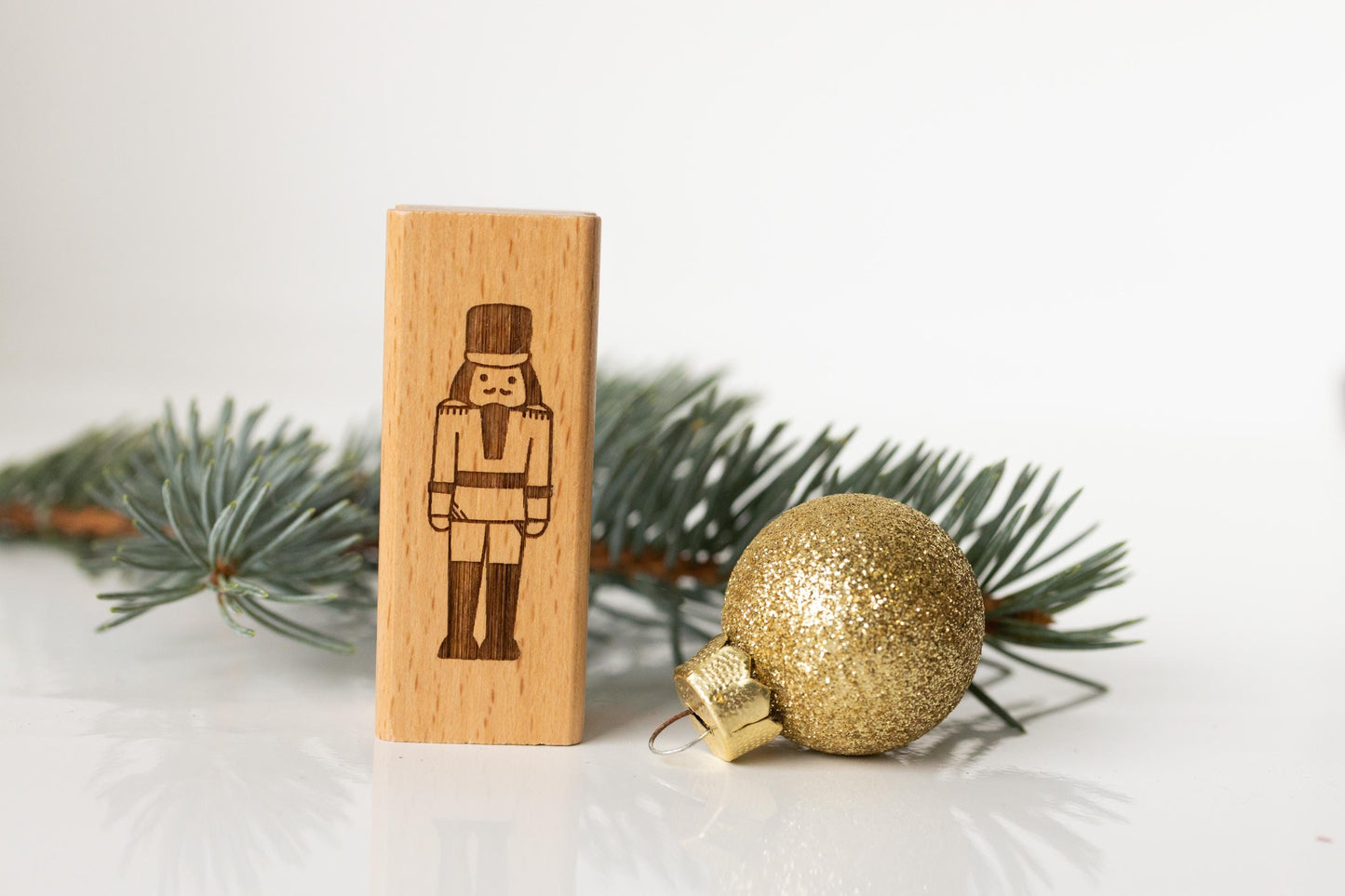 Stempel Weihnachten "Nussknacker" Weihnachtsmotiv Winter Weihnachtsgeschenk Weihnachtsgeschenk Karte DIY Basteln Geschenkverpackung HS140