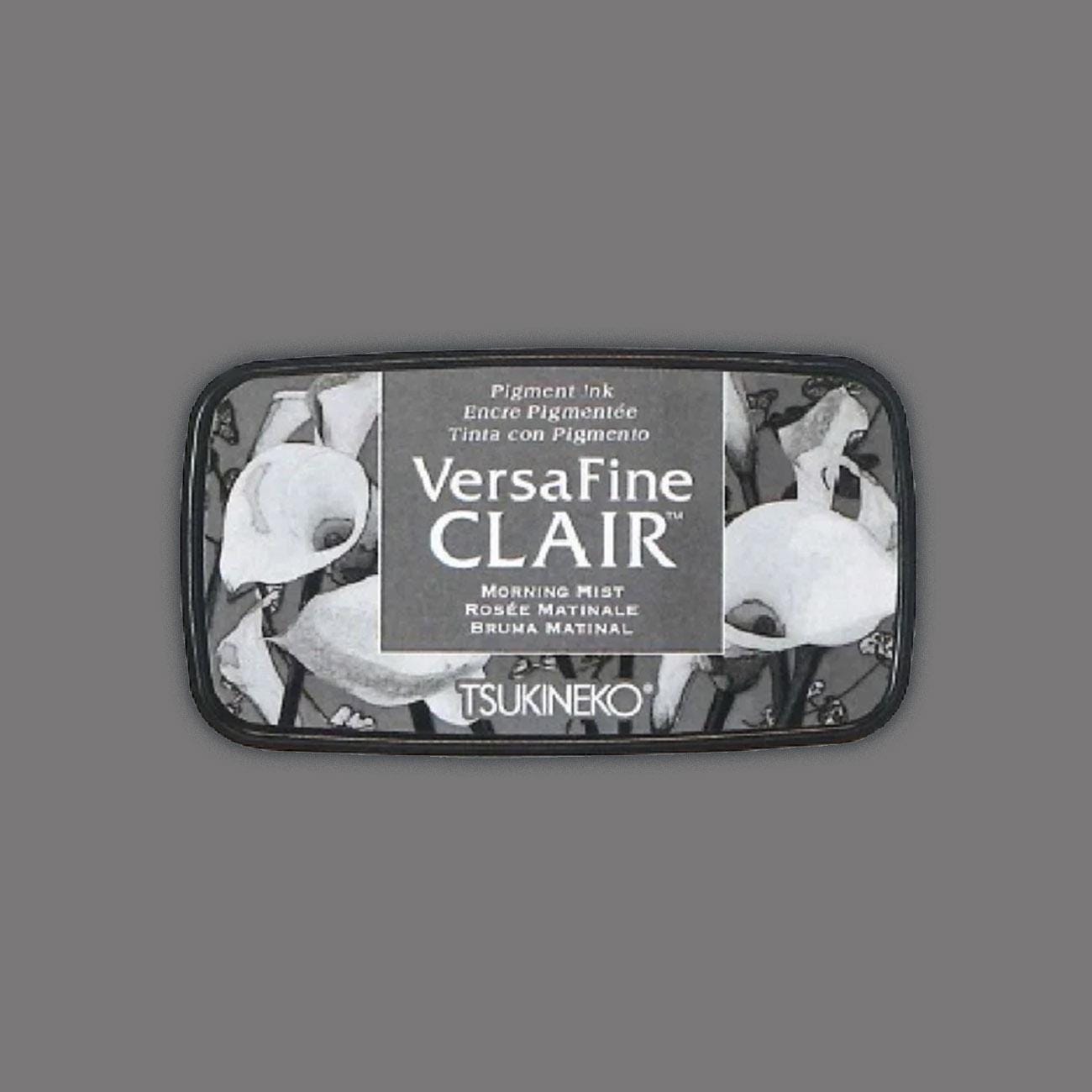 Stempelkissen Versa Fine Clair Morning Mist Grau Hellgrau