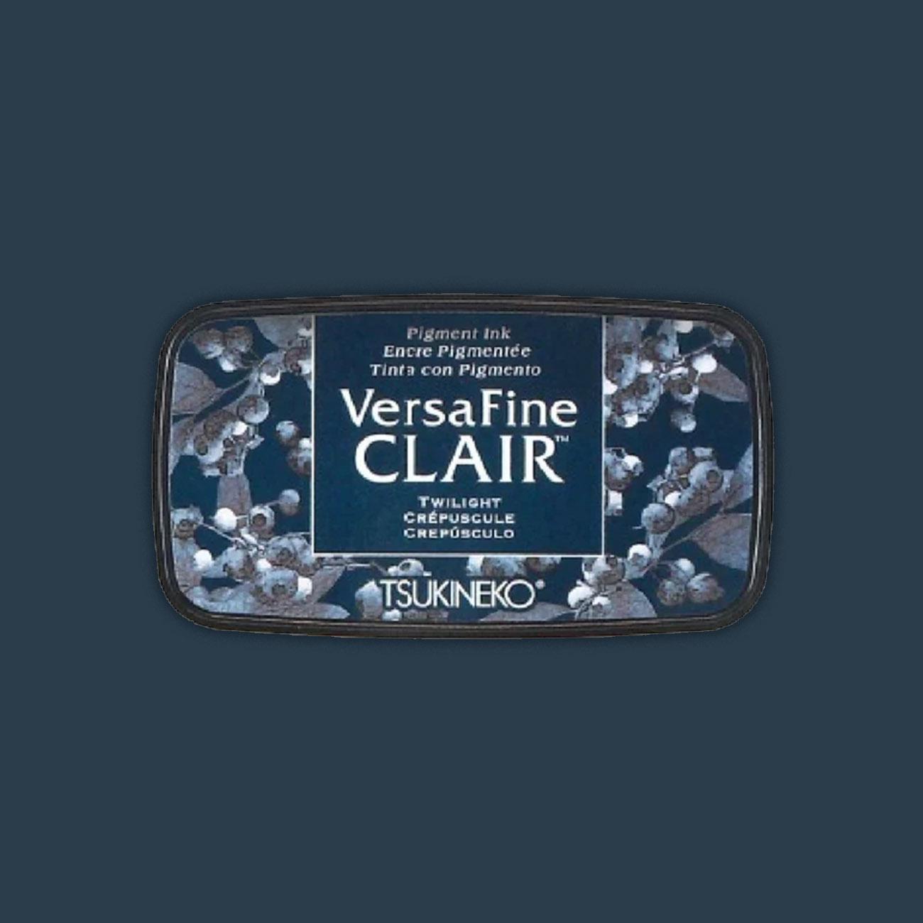 Stempelkissen Versa Fine Clair Twilight Dunkelblau Nachtblau Blau Tintenblau