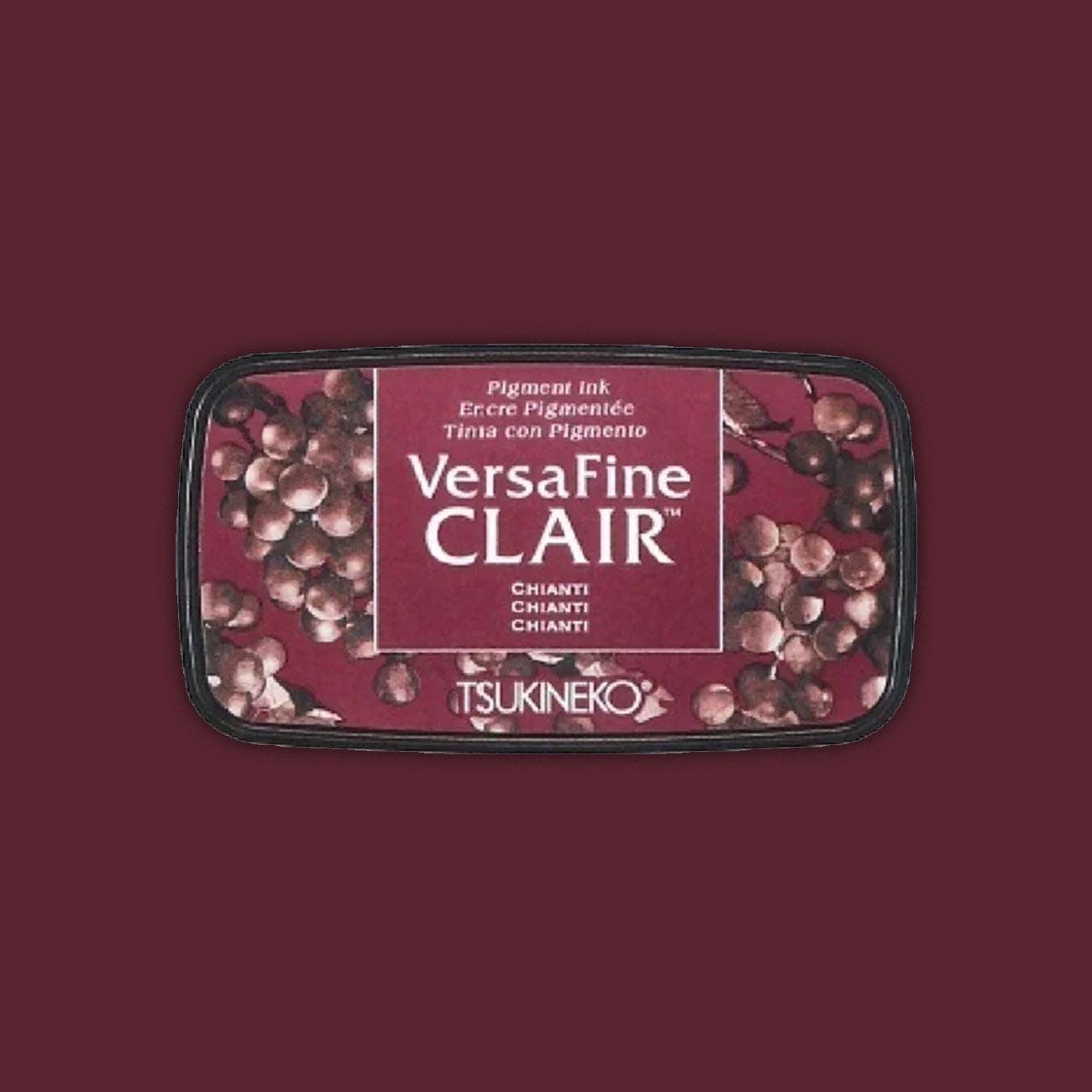 Stempelkissen Versa Fine Clair Chianti Weinrot Bordeaux Rot Dunkelrot Rot Beere