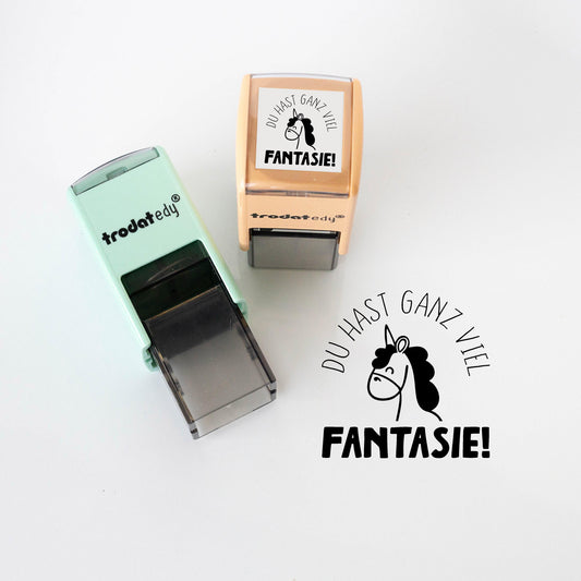 Lehrerstempel "Du hast ganz viel Fantasie" Motivation Ideen Schule Belohnungsstempel Growth Mindset Stempel Grundschule Geschenk PR030