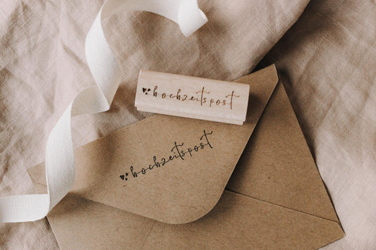 Stempel Hochzeitspost, Stempel Hochzeitseinladung, DIY Hochzeitseinladung, Hochzeit Stempel Briefumschlag, Stempel Save the date HS030