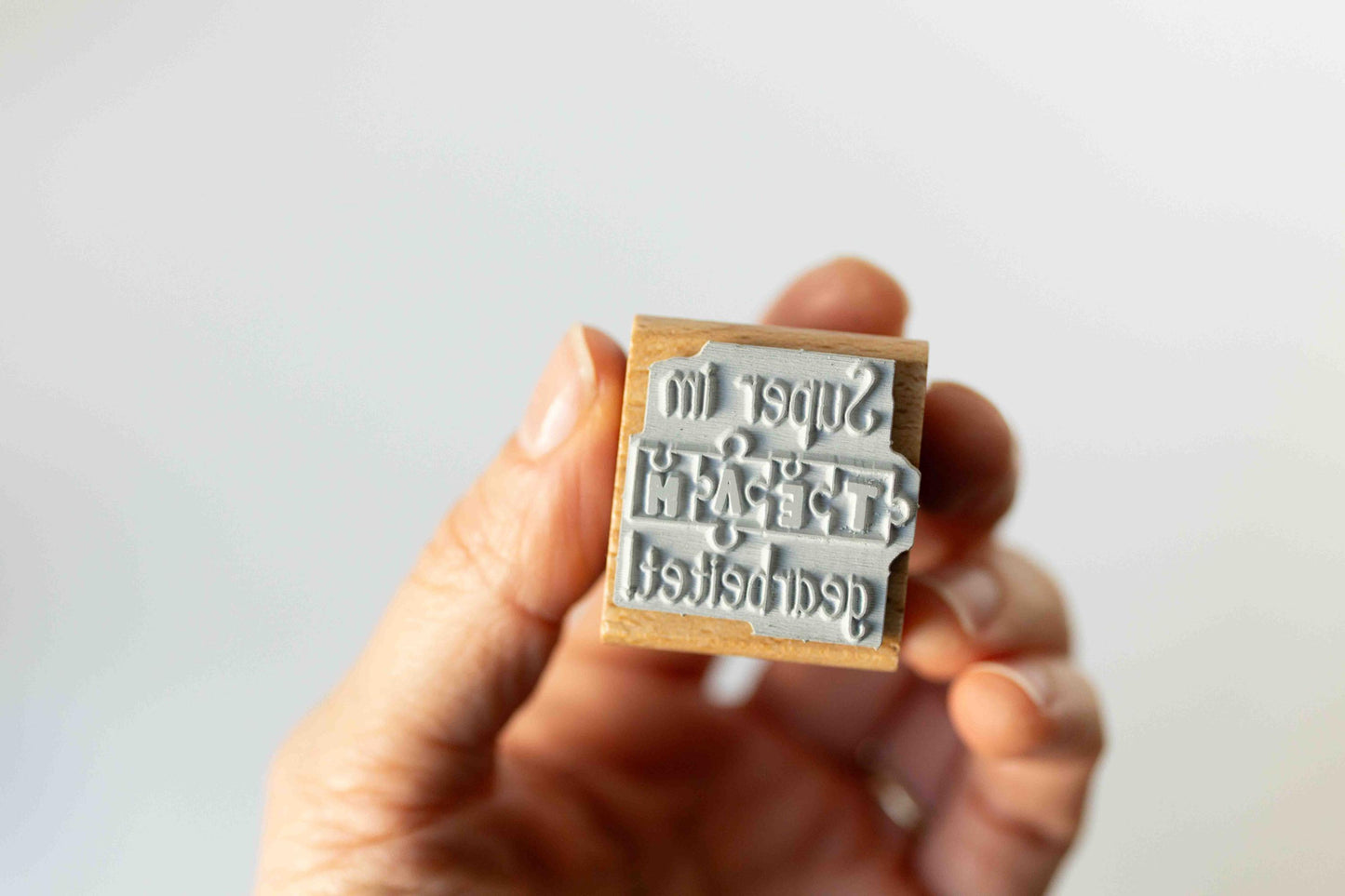 Lehrerstempel "Super im Team gearbeitet" , Motivationsstempel positiv Belohnungsstempel, Grundschule, Teamarbeit Wachstum Bewertung HS157