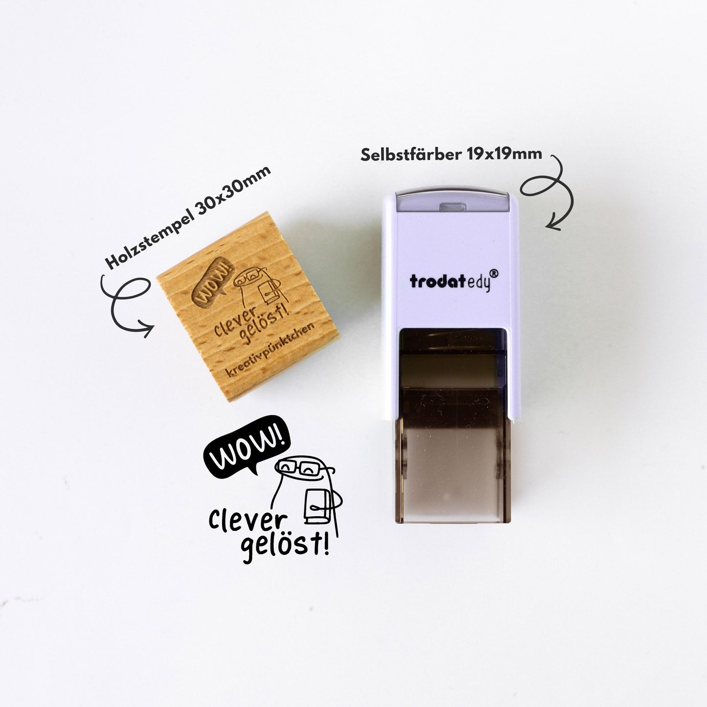Lehrerstempel Clever gelöst Motivation, Schule, Belohnungsstempel, Grundschule Stempel, Gut gemacht Stempel Bewertung Schule Note HS049
