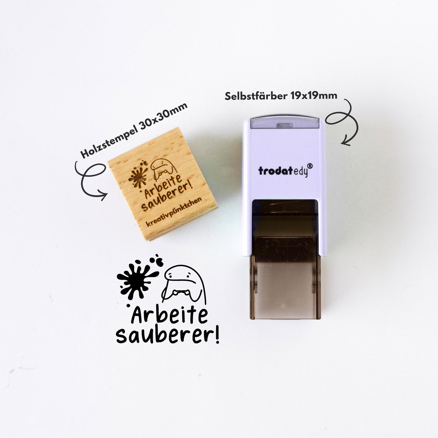 Lehrerstempel Arbeite sauberer Motivation, Schule, Belohnungsstempel, Grundschule Stempel, Gut gemacht Stempel Bewertung Schule Note HS058