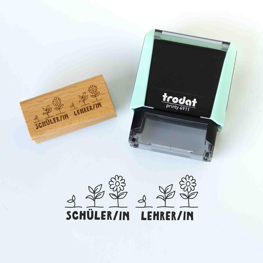 Lehrerstempel Growth Mindset Pflanzen C Motivationsstempel positiv Belohnungsstempel, Grundschule Selbstreflexion Wachstum Bewertung HS146