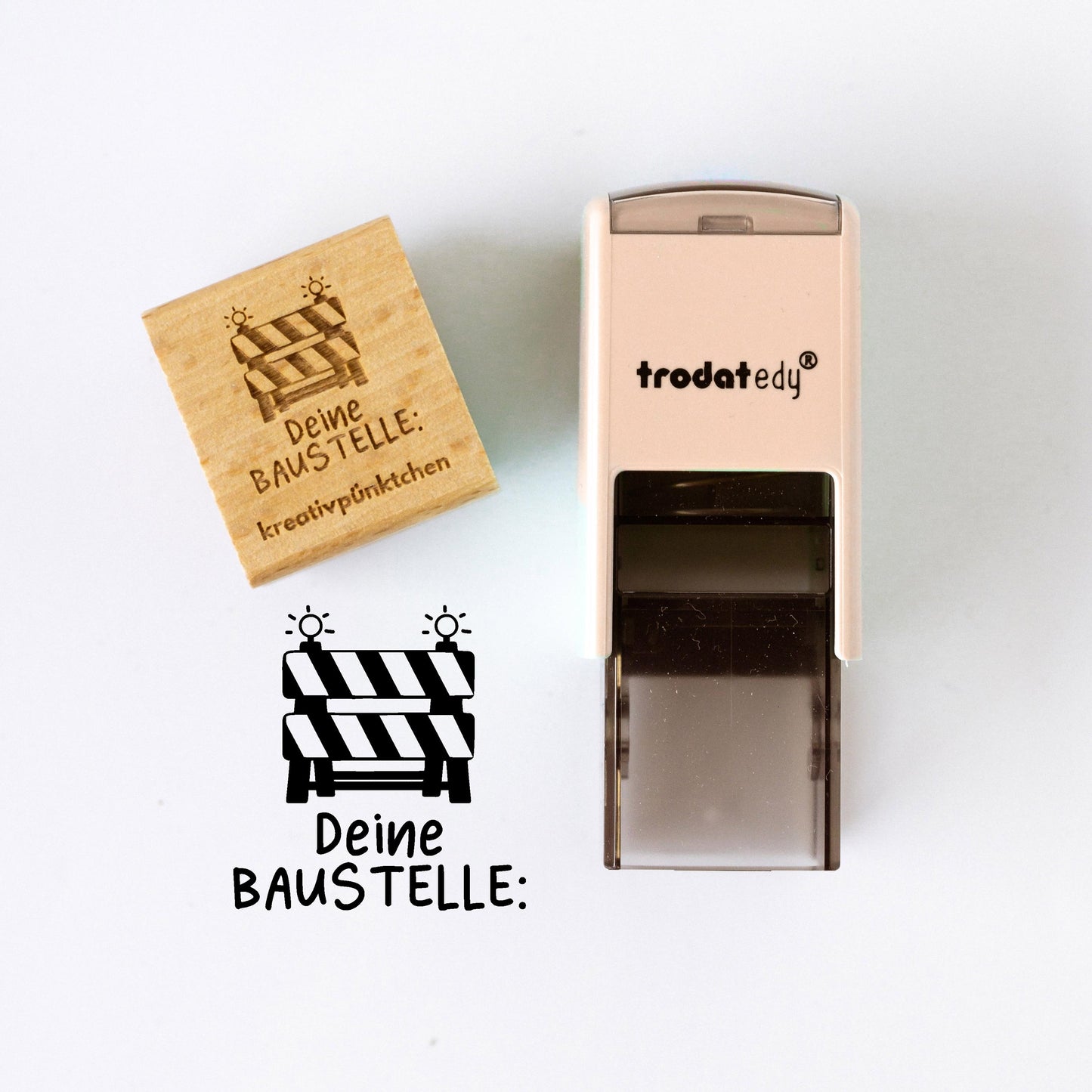 Lehrerstempel Deine Baustelle Motivation, Schule, Belohnungsstempel, Grundschule Stempel, Gut gemacht Stempel Bewertung Schule Note HS060