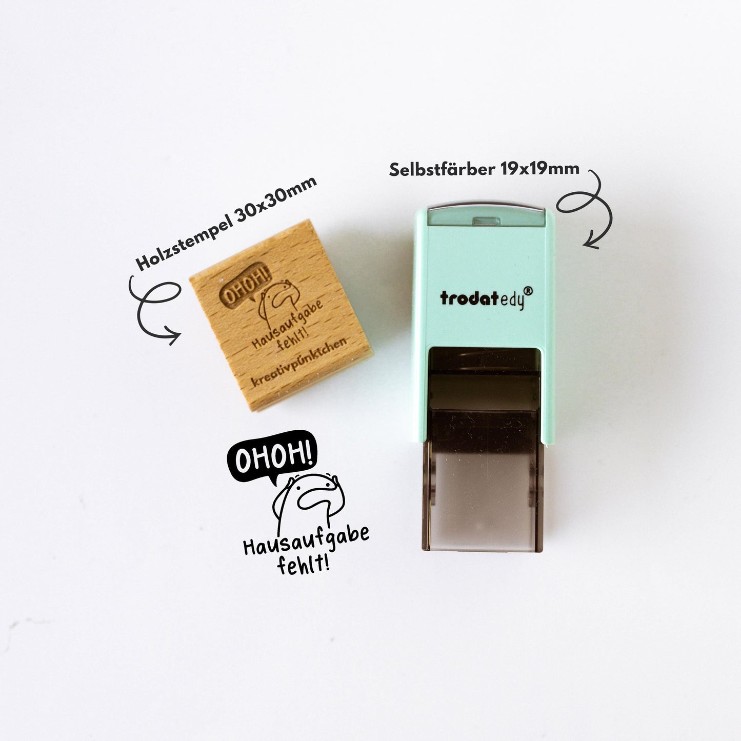 Lehrerstempel Hausaufgabe fehlt, Motivation, Schule, Belohnungsstempel, Grundschule Stempel, Gut gemacht Stempel Bewertung Schule Note HS047