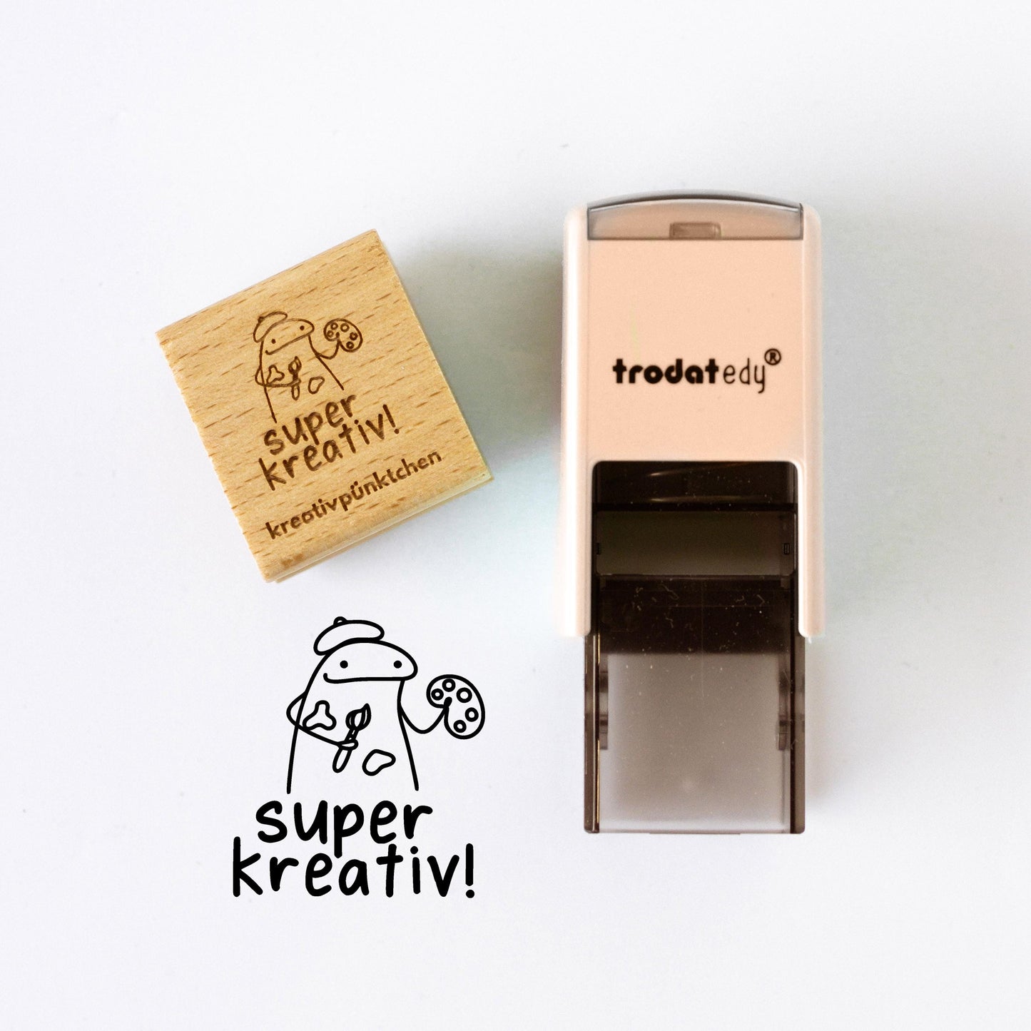Lehrerstempel Super kreativ Motivation, Schule, Belohnungsstempel, Grundschule Stempel, Gut gemacht Stempel Bewertung Schule Note HS043