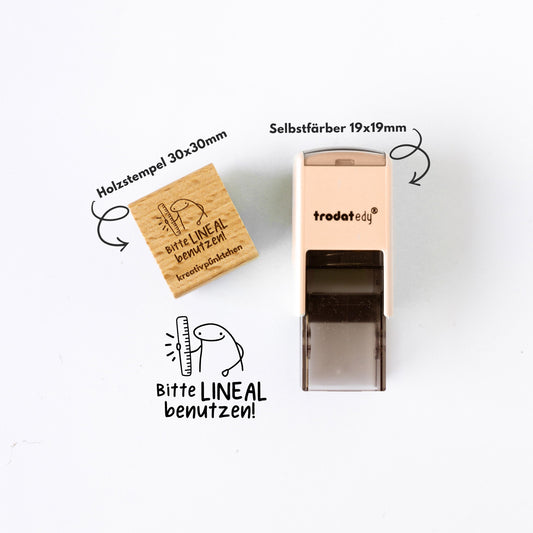 Lehrerstempel Bitte Lineal benutzen, Schule, Belohnungsstempel, Grundschule Stempel, Gut gemacht Stempel Bewertung Schule Note HS057